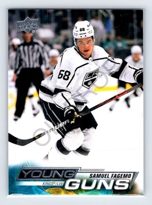 2022-23 Upper Deck Series 1 Young Guns Samuel Fagemo YG RC Card# 211 - Image 1 of 2
