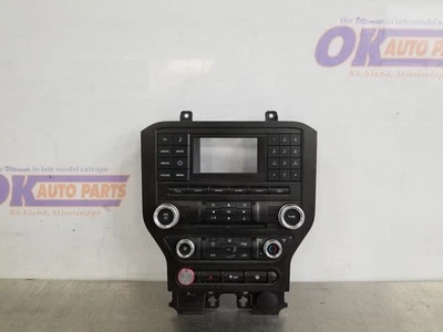 18 2018 FORD MUSTANG RADIO AUDIO CONTROL PANEL JR3T18E243AE - Image 1 of 4