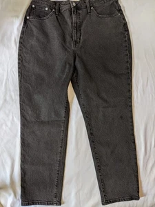 Pantalones de mezclilla para mujer Madewell talla 32 The Curvy Perfect vintage negros Madewell - Imagen 1 de 24