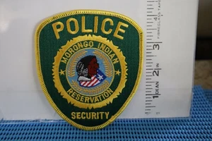 tribal indian police patch MORONGO INDIAN RESERVATION SECURITY CALIFORNIA - Picture 1 of 1