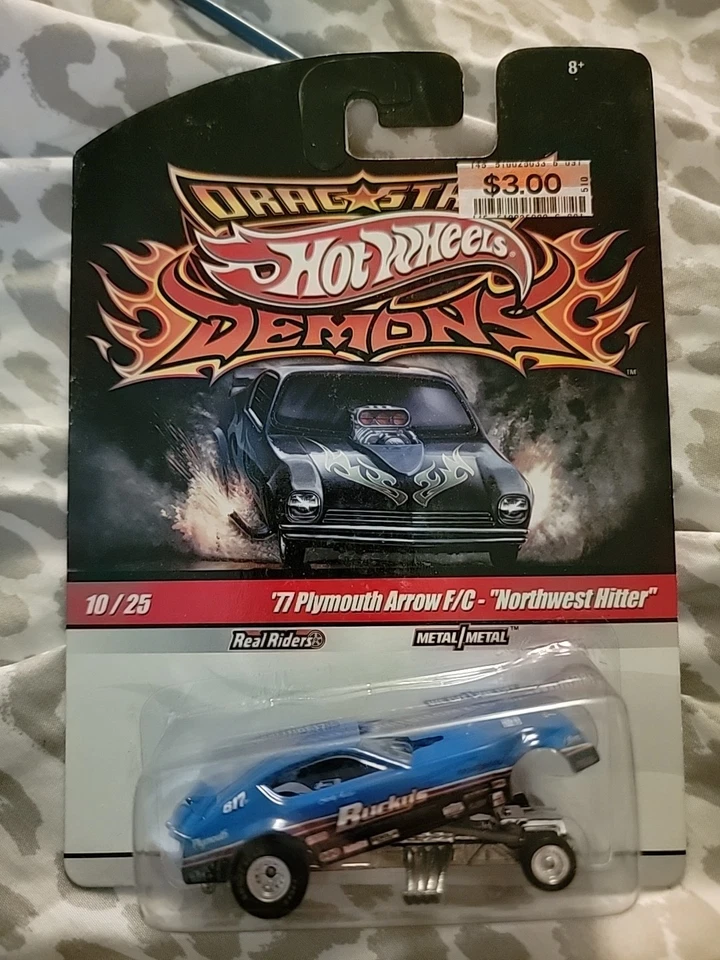 Hot Wheels - Drag Strip Demons - '77 Plymouth Arrow F/C-Northwest Hitter #10/25 Foto 1 de 1