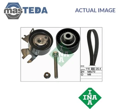 530 0558 10 TIMING BELT / CAM BELT KIT INA FOR FORD MONDEO IV,FOCUS III 2L - Image 1 of 4