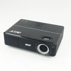 Acer P1200 2600 Lumens Desktop DLP Projector 3D Ready - Black - New Lamp Fitted - Picture 1 of 6