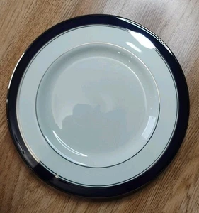 Platos de cena Lincoln Pickard Fine China 10-5/8" azul - Imagen 1 de 6