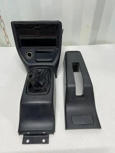 JDM Honda Civic EG6 EG9 EJ1 92-95 DOUBLE 2 DIN BLACK CENTER CONSOLE - Picture 1 of 13