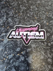 Weaponized Autism Printed vinyl sticker Car Van 4x4 Jdm DUB Toolbox Euro RAT  - Picture 1 of 2