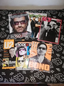  U2 BONO LOTTO RIVISTE MAGAZINE  - Foto 1 di 8