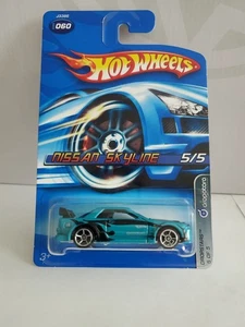Hot Wheels 2006 Dropstars 5/5 Nissan Skyline R32 GT-R in teal with OH5 Wheels - Bild 1 von 8