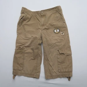 Pantalones Cortos Carga Old Navy Niños Jóvenes Talla 14 Beige Y2K Ejército Excedente Fatigues - Imagen 1 de 10