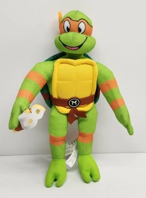 Nickelodeon Teenage Mutant Ninja Turtle 11" Michaelangelo Soft Body Toy 2019 - Image 1 of 4
