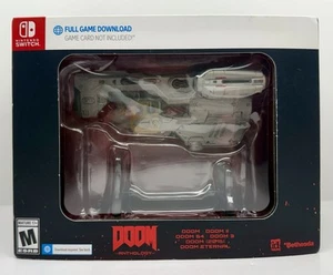 Doom Anthology Collector's Edition Steel Book BFG Nintendo Switch 🔥NEW SEALED🔥 - Picture 1 of 7