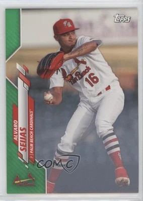 2020 Topps Pro Debut Green /99 Alvaro Seijas #PD-112 - Image 1 of 2