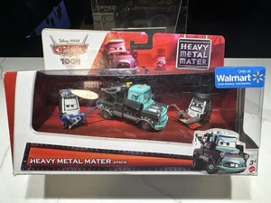 Disney Pixar CARS TOON Heavy Metal Mater, Eddie & Rocky RARO Solo @ Juego Walmart - Imagen 1 de 5
