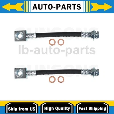 Para Chrysler Imperial 1991 1992 1993 3,8 L 2x manguera de freno parte superior trasera Foto 1 de 4