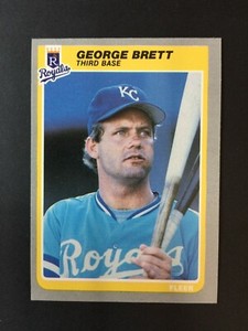 1985 FLEER Set Break #199 GEORGE BRETT * NM-MT or BETTER  L12020727