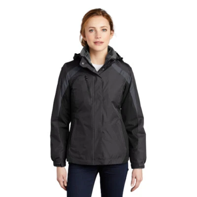 Port Authority Ladies Color Block 3-in-1 Jacket. L321 - Image 1 of 4