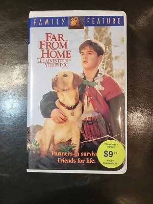 Far From Home: The Adventures of Yellow Dog (VHS, 1995) Foto 1 de 4