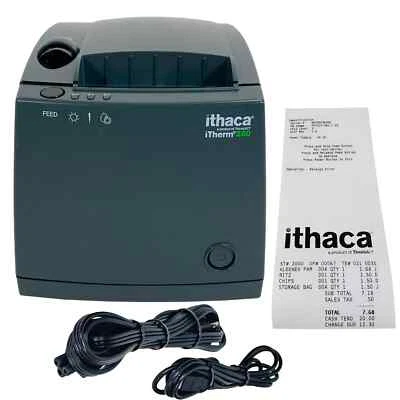 TransAct Ithaca iTherm 280 Thermal POS Receipt Ticket Printer USB Autocutter - Image 1 of 4