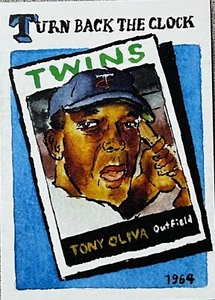 2022 Topps X Spotlight 70 V2 Andy Friedman Tony Oliva #61- Free Shipping! - Picture 1 of 2