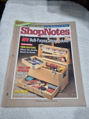Shopnotes #70 - July 2003 - Drill Press Hold-down; Shop Built Gear Box - Image 1 of 2