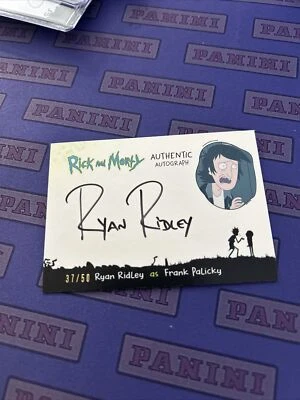 2018 Cryptozoic Rick And Morty Season 1 Autograph RR-FP /50 Ryan Ridley Palicky - Image 1 of 2