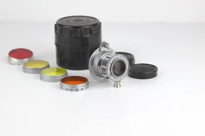 Lens INDUSTAR - 22  (1 : 3.5  F 50 mm) Copy Leica Mount M39 Zorki FED LTM - Image 1 of 4