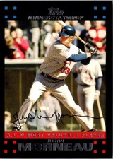 2007 Topps Justin Morneau #323 Minnesota Twins