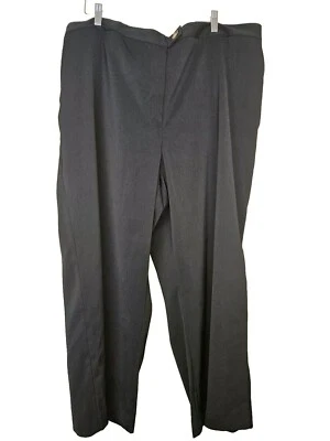 Worthington 2x  Black Pull-On Comfort Pants Back Side Elastic Waist - Image 1 of 4