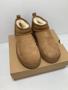 UGG Women's Classic Ultra Mini Boots Authentic New with Box 1116109 Chestnut - Picture 1 of 5