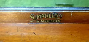 Quality Large Barrister's Edwardian Mahogany Open Bookcase Collectors Cabinet - Picture 1 of 11