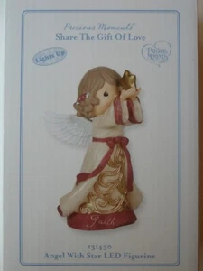 Precious Moments Figure Angel with Star, LED lighted: Share the Gift of Love - Picture 1 of 1