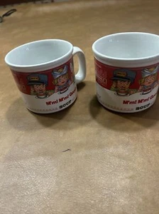 2 Campbell Suppentassen 1999 Westwood Campbell's Kinder Tasse Keramik VINTAGE - Bild 1 von 7