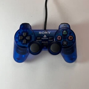 Mando Sony DualShock 2 (azul claro, SCPH-10010) - Imagen 1 de 3