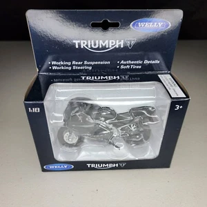 Welly Collection Triumph 2002 Daytona 955i Motorcycle Die Cast Metal No. 12176 - Picture 1 of 7
