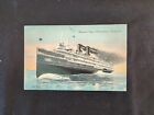 Vintage Postcard Steamer City Of Cleveland Lake Erie Posted 1907