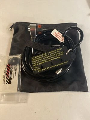 New Unused PC Guardian Lock With Keys 6ft Keyed Security Notebook Laptop - Image 1 of 4