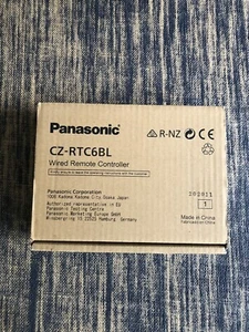 Panasonic Klimaanlage CZ-RTC6BL Kabelfernbedienung Controller schwarz NEU - Bild 1 von 11