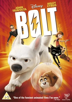 Bolt (DVD) John Travolta Miley Cyrus James Lipton Chris Williams (UK IMPORT) - Image 1 of 4