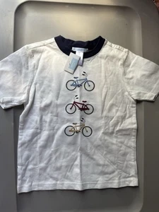 Nwt Janie And Jack Bicycle T Shirt Size 4 - Picture 1 of 1