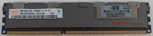HP 500205-071 8GB DDR3 PC3-10600R 1333MHZ ECC SERVER MEMORY RAM HYNIX WITH HEATS - Picture 1 of 4