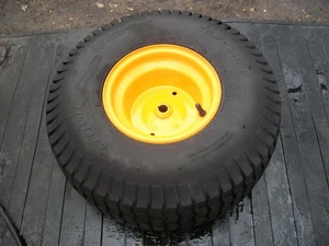 USED POULAN CRAFTSMAN REAR WHEEL CARLISLE TIRE 20X8-8 106108X421 532106108 - Picture 1 of 3