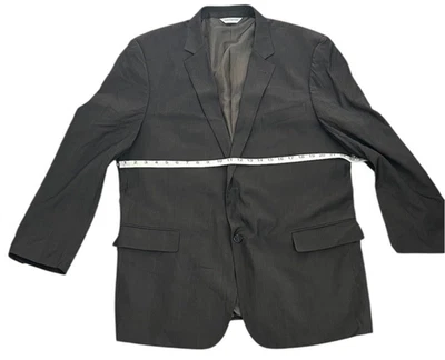 VTG Jhane Barnes 46L 40W Pants Wool Jacket Blazer Sportcoat Italian Woven USA - Image 1 of 4