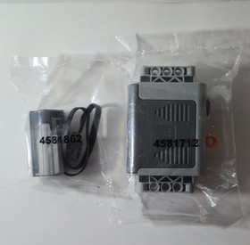 Genuine LEGO Power Functions M-Motor & 9V Battery Box AA Batteries, 8881 & 8883