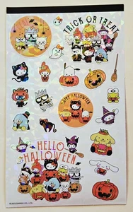 Happy Halloween / Hello Kitty Sticker sheet (Holographic) - Foto 1 di 1