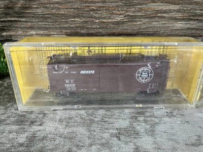 Kadee HO Rock Island 40’ PS-1 Boxcar, #4008, Road #22172. Train - Image 1 of 4