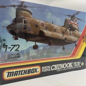 Matchbox Boeing Vertol Chinook HC Mk.1 CH-47D Helicopter Model Kit 1-72 SEALED - Bild 1 von 13