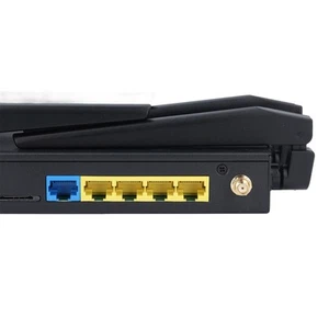 EU Plug 5G CPE Router With SIM Card Slot Dual Band WiFi6 1000Mbps Gigabit Ethern - Afbeelding 1 van 24