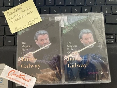 The Magical Flute of James Galway Cassette 1 & 2 Tapes 1997 NEW SEALED - Image 1 of 3