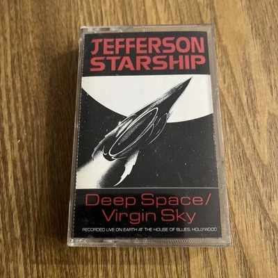 Jefferson Starship Deep Space Virgin Sky Cassette Tape Fast Shipping - Image 1 of 2