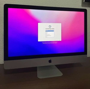 *_2015 Apple iMac 5K Retina 27", Core i5 3.3 Ghz, 24GB Ram, 2TB Fusion, Slim - Afbeelding 1 van 13